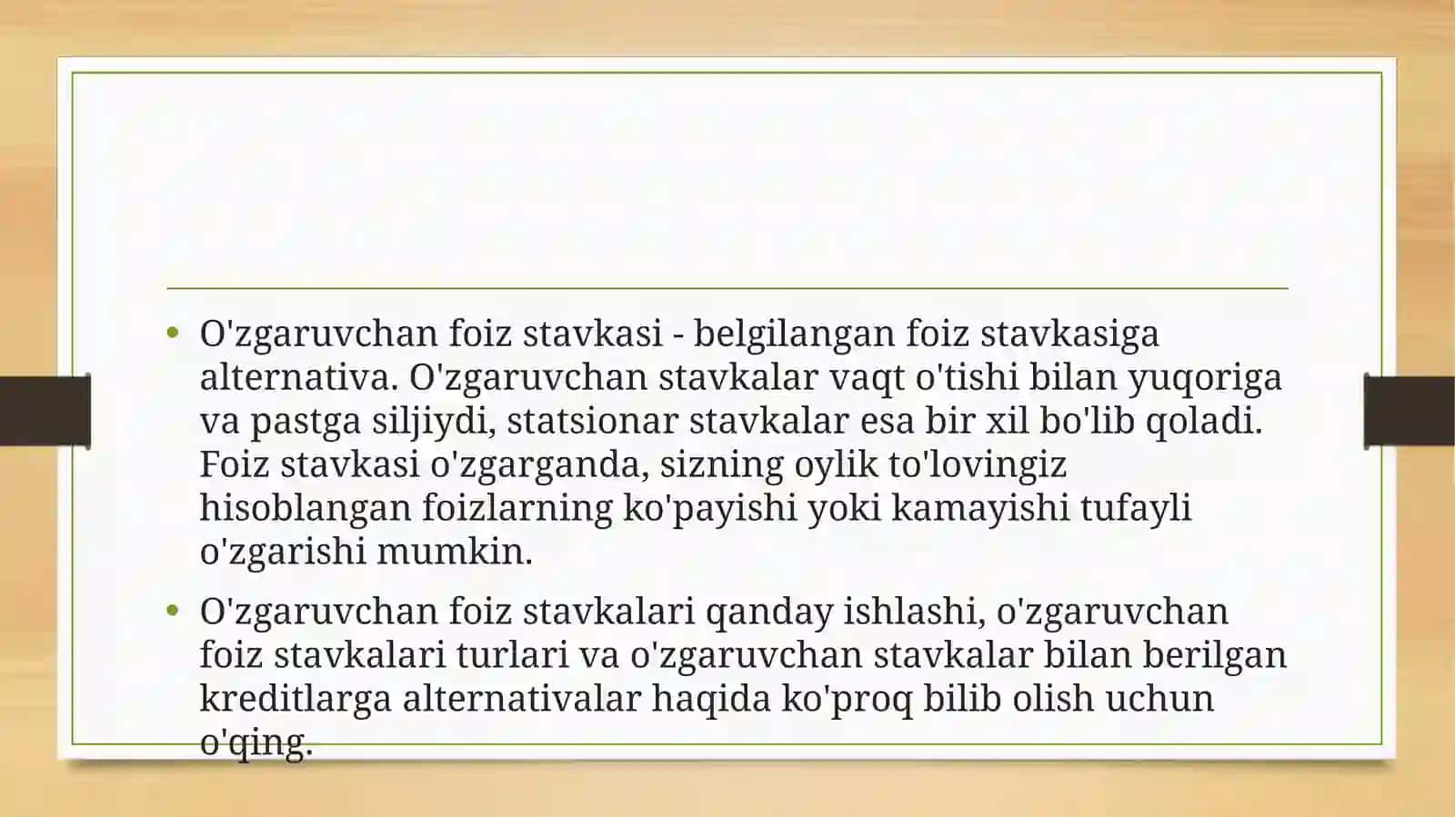 Pulvamonetar siyosating zamonaviy nazariyalari 2