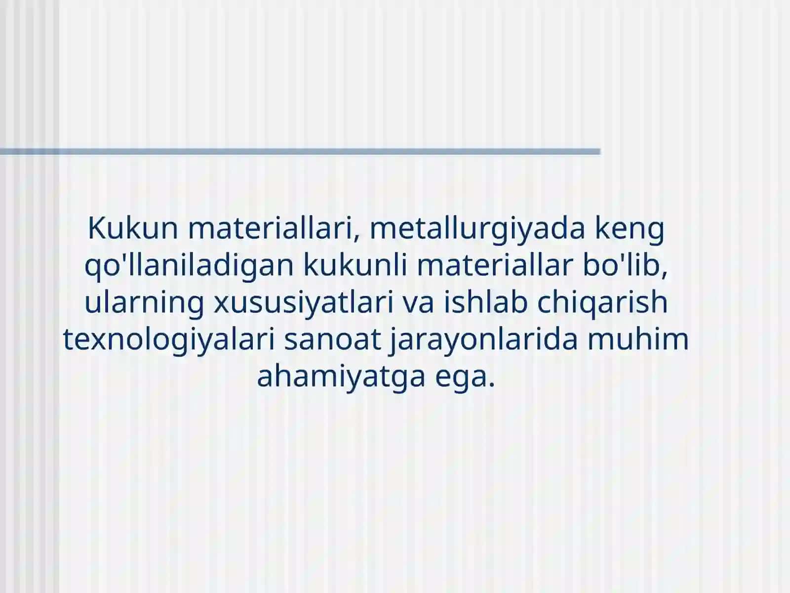 Kukun g'ovak materiallar 2