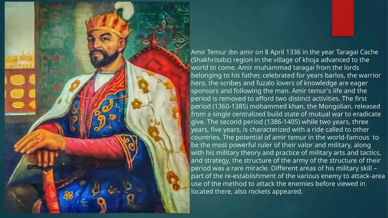 Amir Temur - eng qudratli hukmdorlar 2