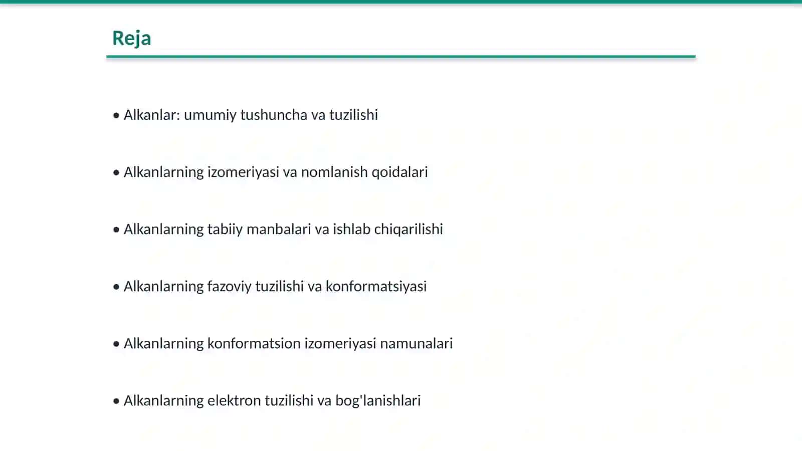Alkanlarning tuzilishi izomeriyasi nomlanishi 2