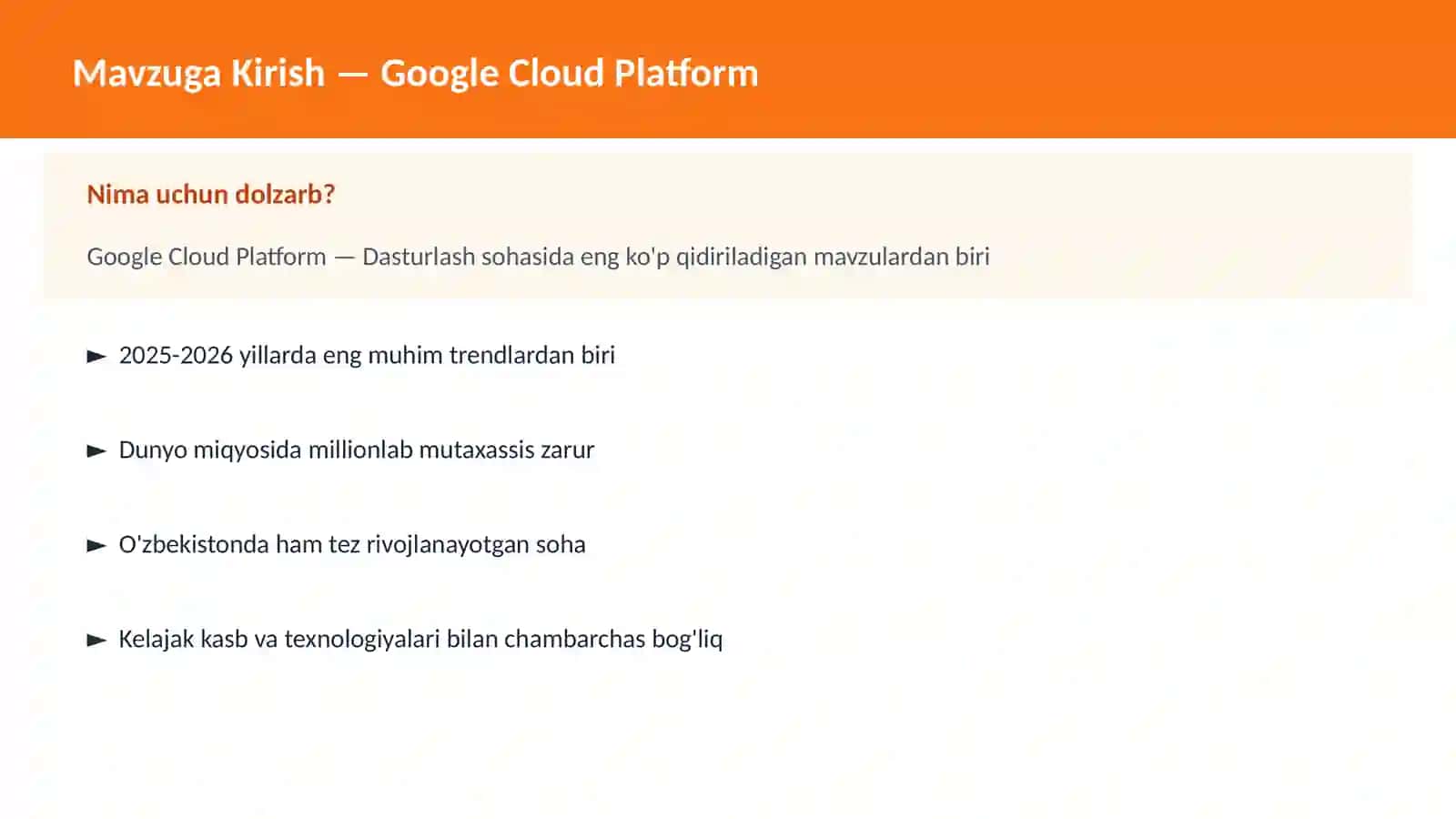 DASTURLASH | CLOUD VA DEVOPS 2