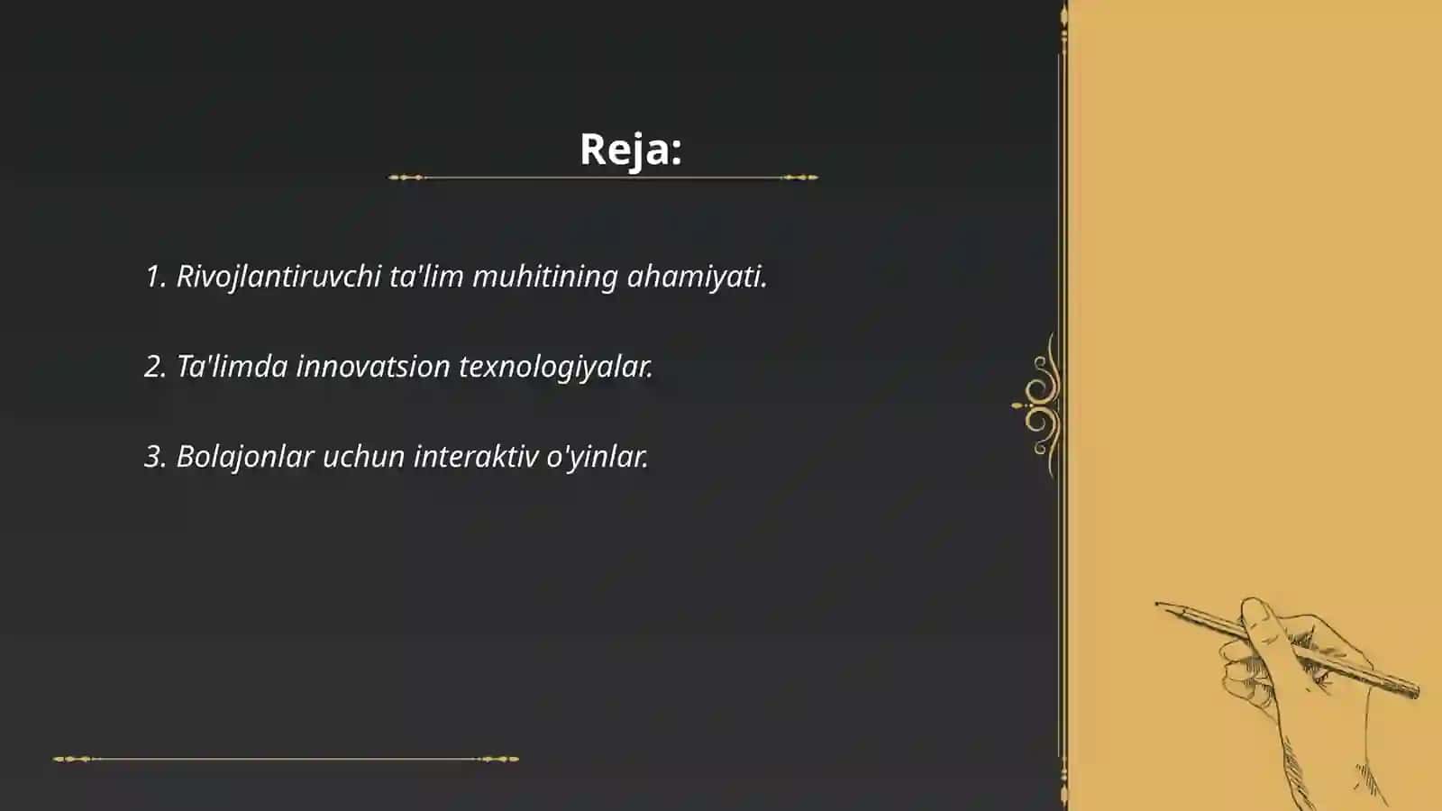 Rivojlantiruvchi ta'lim muhitining ahamiyati 2
