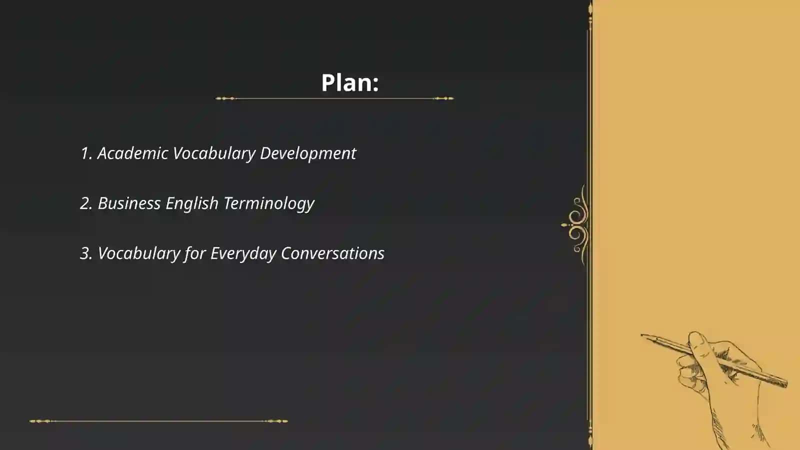Academic Vocabulary Development 2