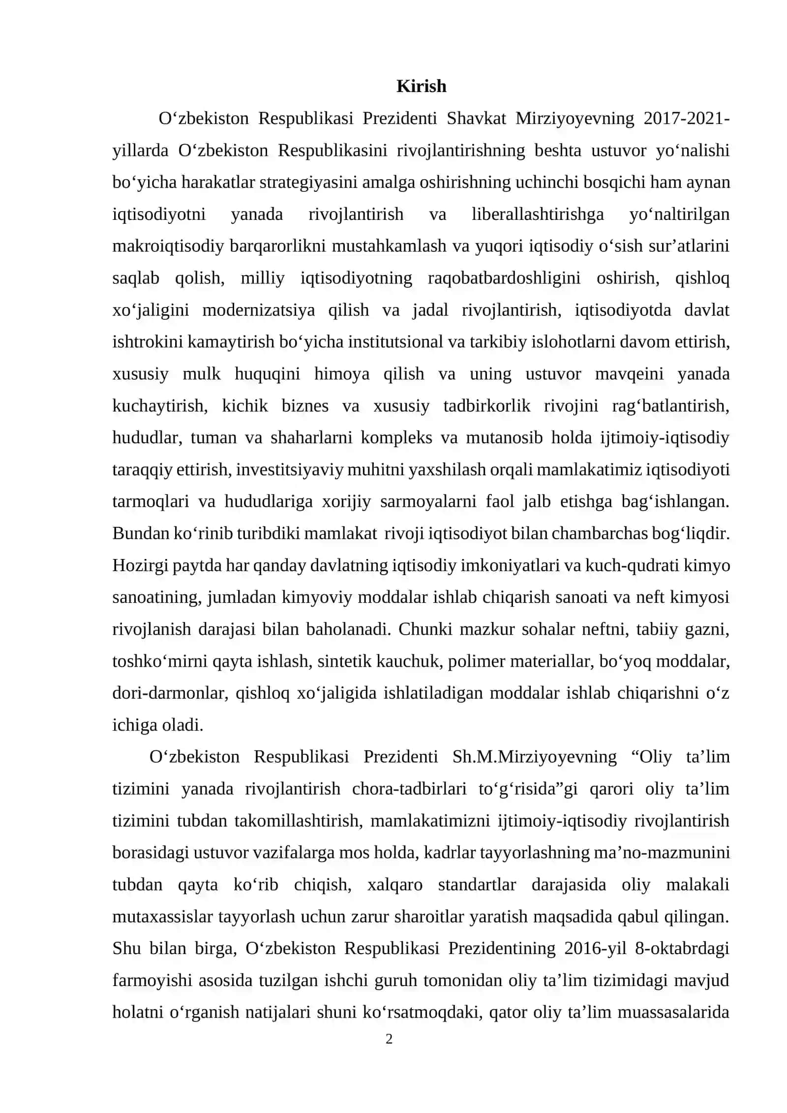 Organik reaksiyalar kinetikasi va mexanizmlari 2