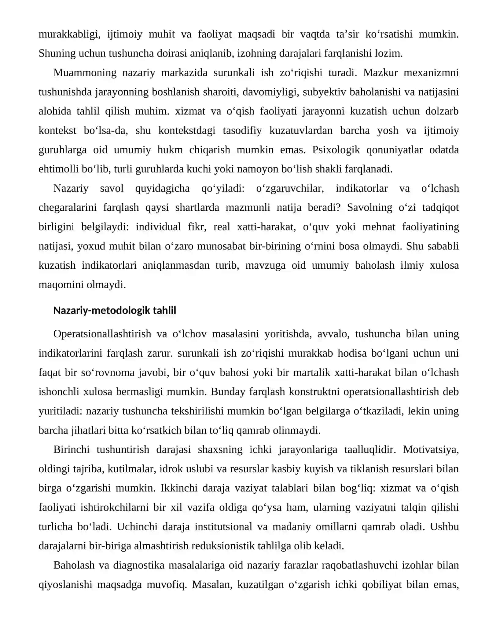 KASBIY KUYISH VA TIKLANISH RESURSLARI — BAHOLASH VA DIAGNOSTIKA MASALALARI 2