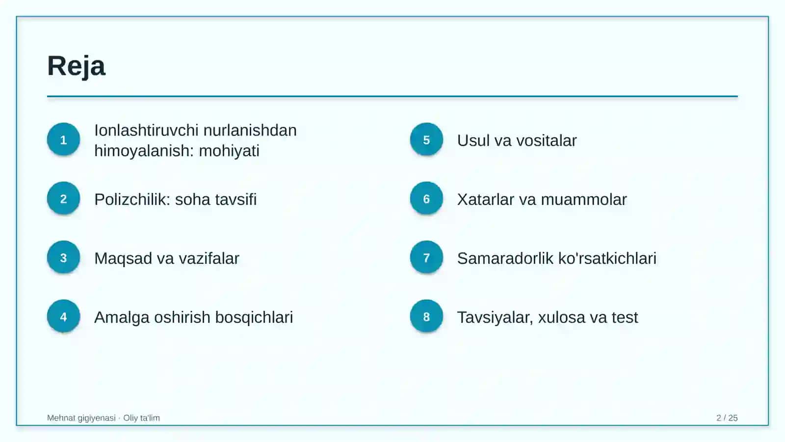 polizchilikda ish joyida ionlashtiruvchi nurlanishdan himoyalanish 5597 2