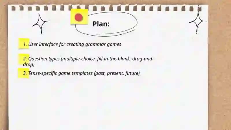 Grammar game creator 2