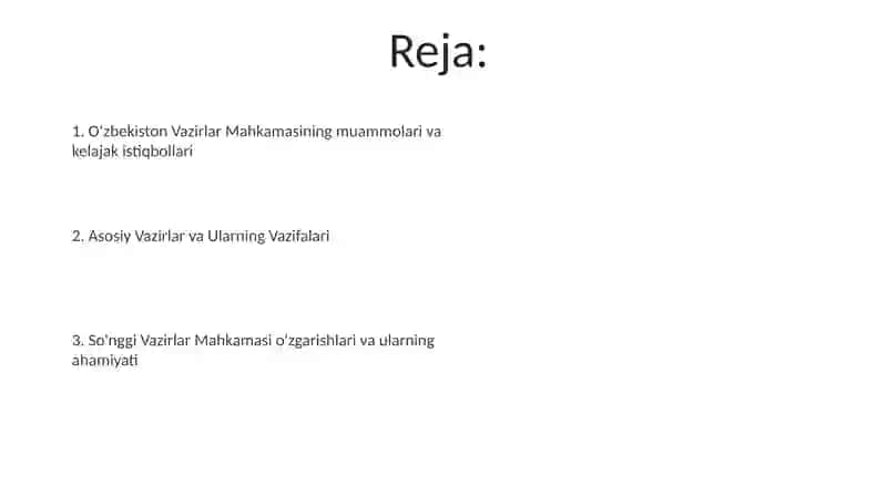 Oʻzbekiston Respublikasi Vazirlar Mahkamasi 2