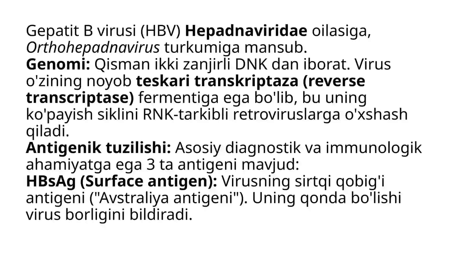 Gepatit B infeksiyasi(HBV) 2