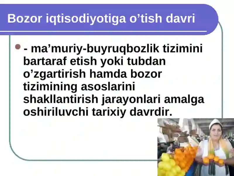 Bozor iqtisodiyoti 2