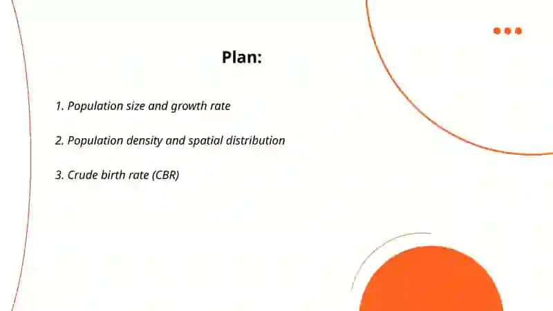 Population statistics and its indicators 2
