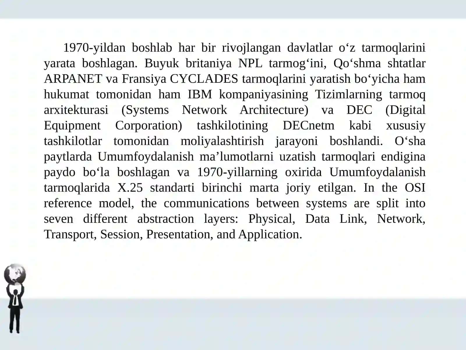 OSI modeli va uning qatlamlari 2