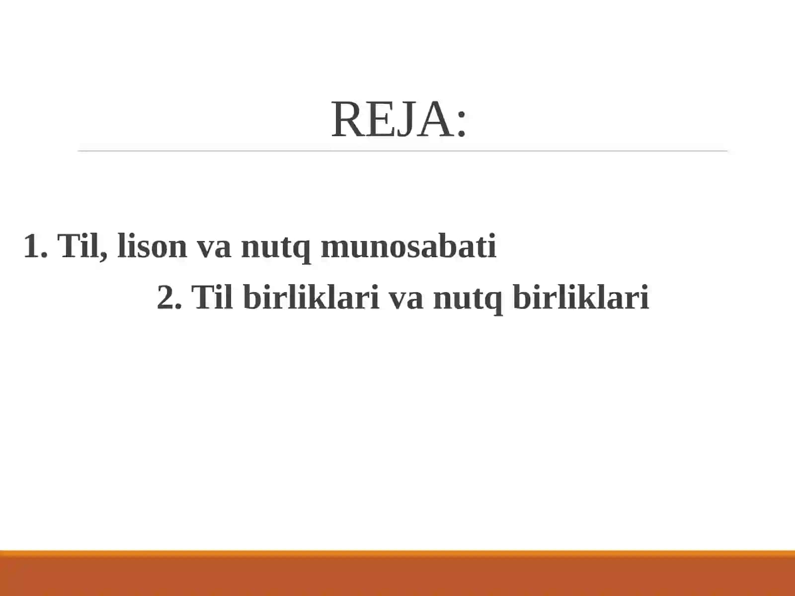 Til, lison va nutq munosabati 2