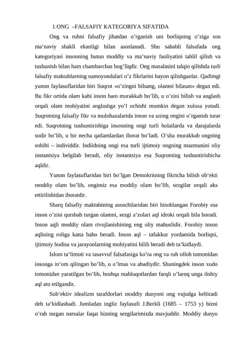 Ong - in‘ikos va faoliyat 2