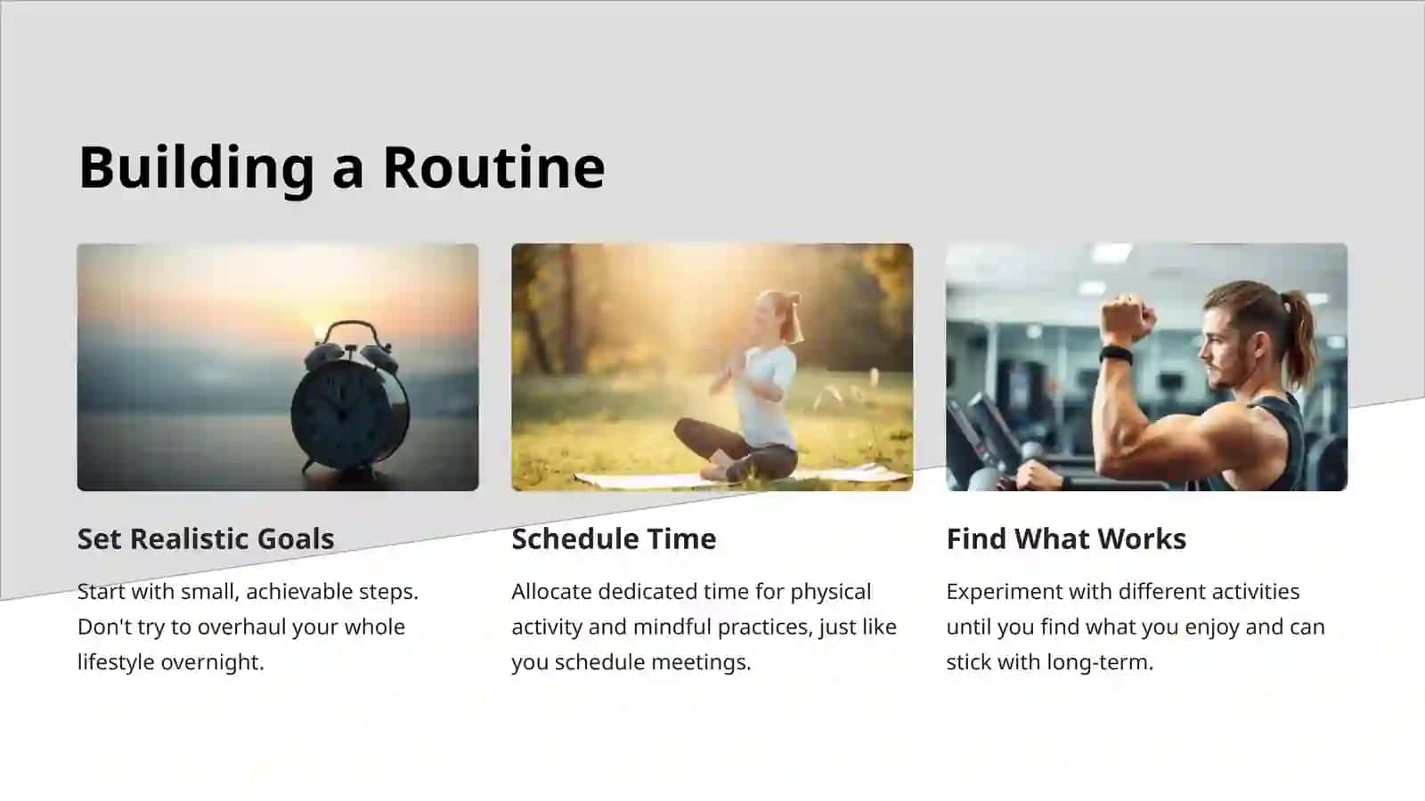 Building a Routine 2