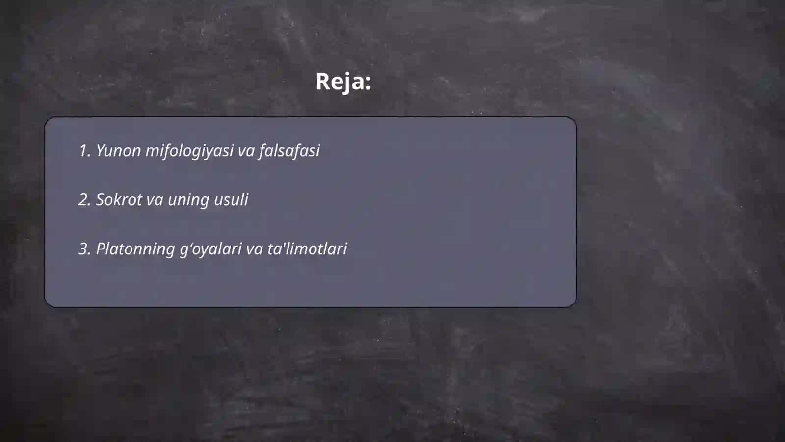 Qadimgi Yunoniston falsafasi 2