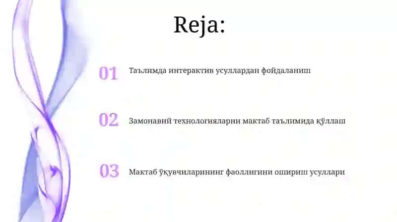 Таълимда интерактив усуллардан фойдаланиш 2