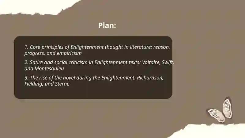The age of enlightenment in world literature 2