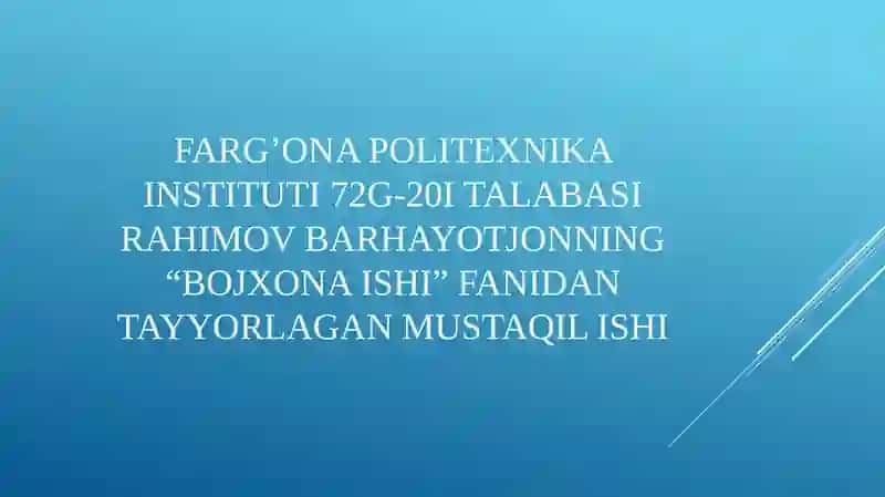 Vanuatu davlati bojxona siyosati 2