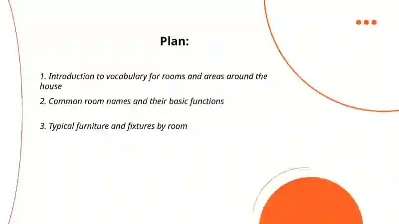 Around the house. Rooms 2
