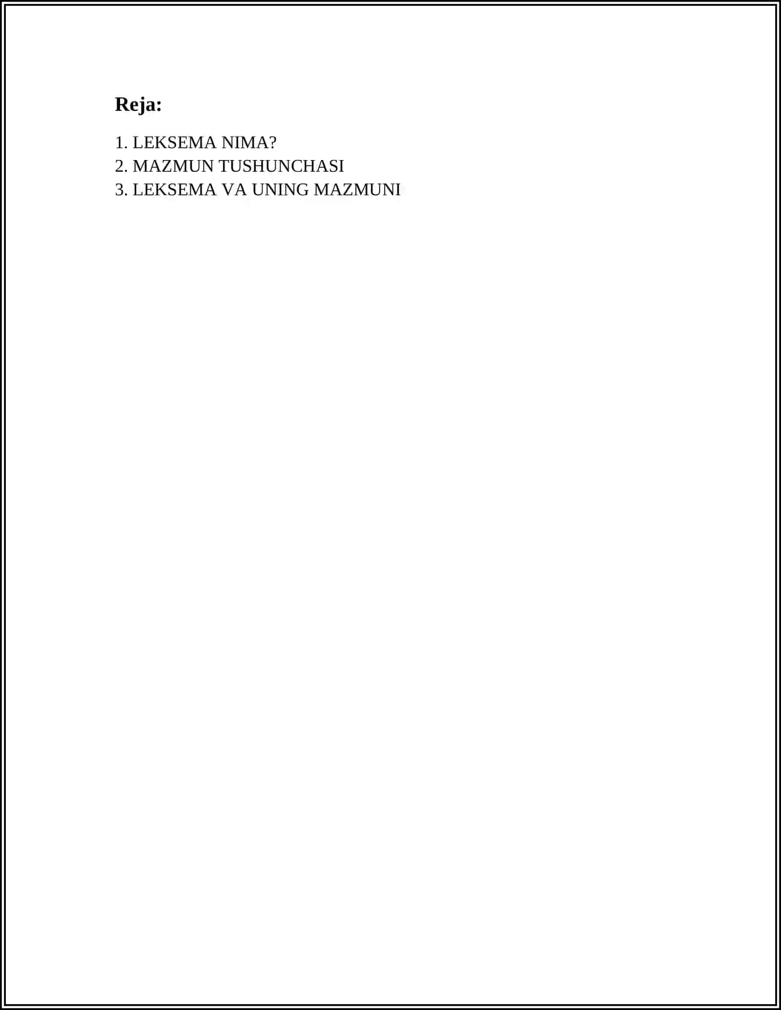 LEKSEMANING MAZMUNI VA UNING TARKIBI 2