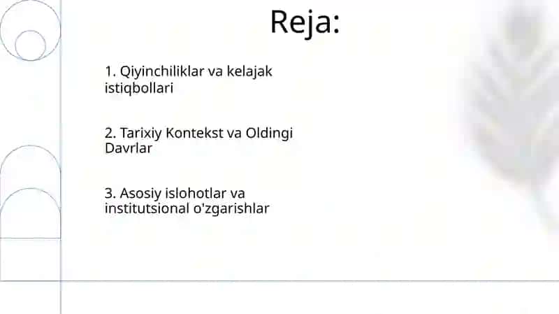 Òzbekistonda demokratik fuqarolik jamiyati asoslarining shakillanishi 2
