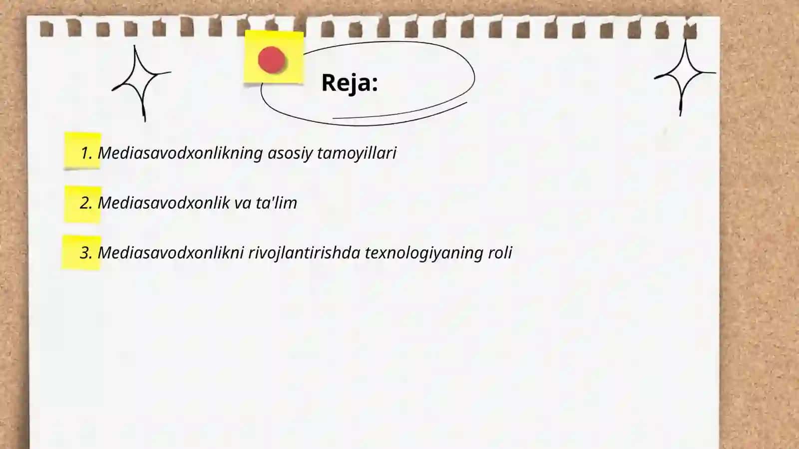 Mediasavodxonlikni rivojlantirish yôllari 2