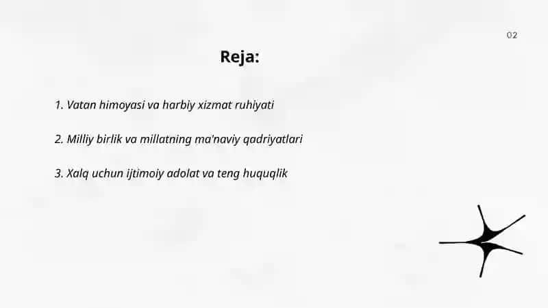 Vatan himoyasi va harbiy xizmat ruhiyati 2