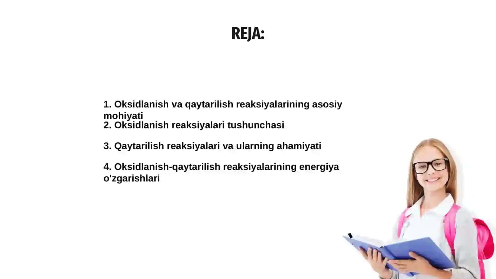 Oksidlanish va qaytarilish reaksiyalari 2