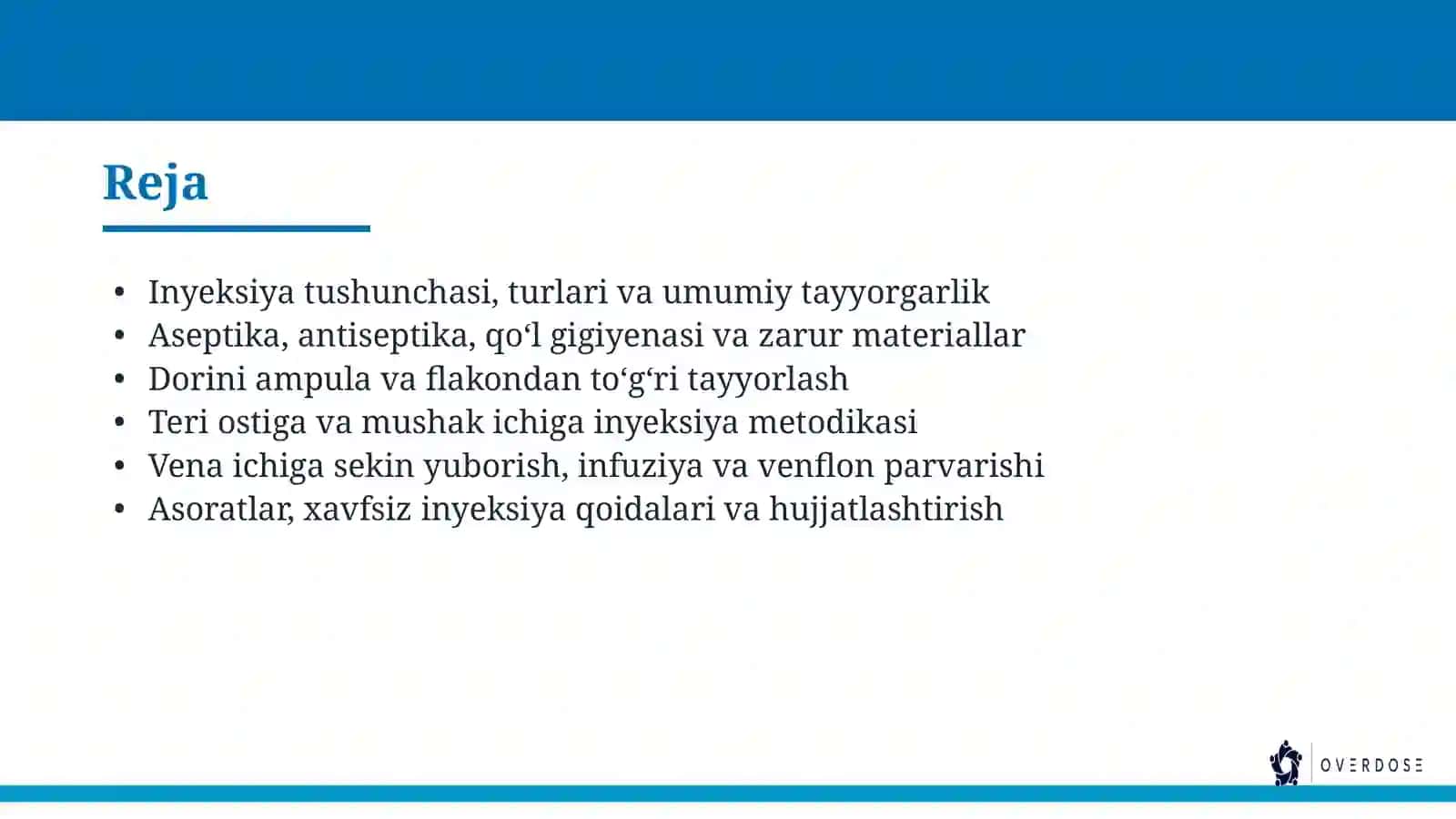Tibbiyot Kasbiga Kirish 2