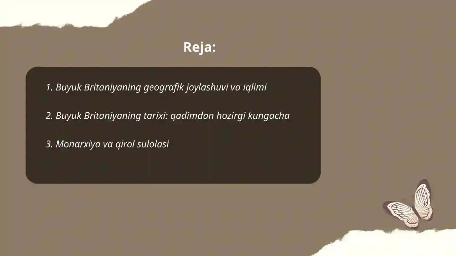 Buyuk Britaniya mamlakati haqida 2