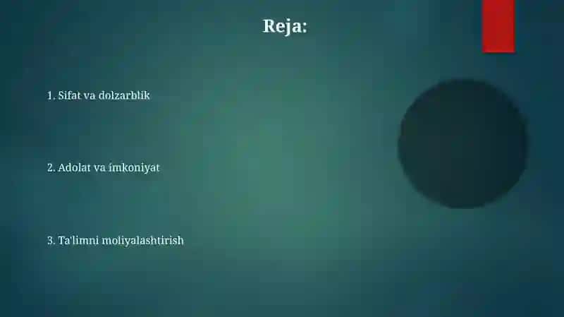 Rivojlangan davlatlarda ta'lim siyosati yoʻnalishlari 2