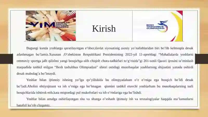 Yoshlar bilan ijtimoiy ish texnologiyalari 2