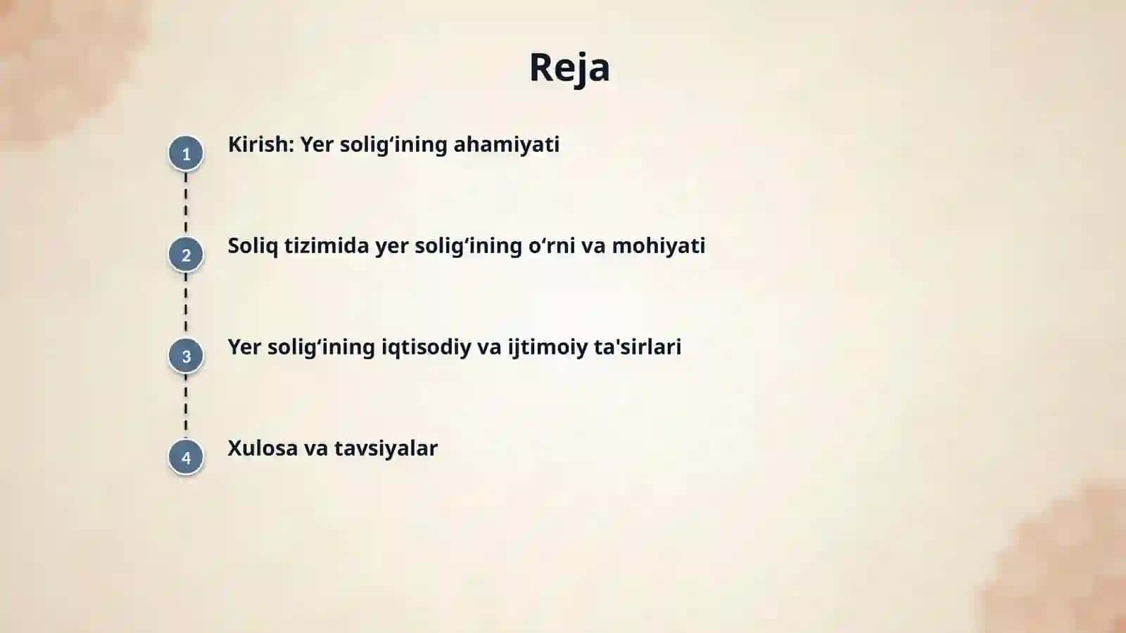 Oʻzbekiston Respublikasi soliq tizimiga yer soligʻining joriy etilishi va uning iqtisodiy mohiyati 2