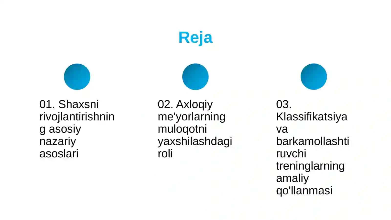 Trening shaxsi va klassifikatsiyasi. Trenerning axloqiy meyorlari muloqatchanlikni oshirishga qaratilgan treninglar.Shaxsni barkamollashtiruvchi treninglar mavzusida slayd taqdimot 2