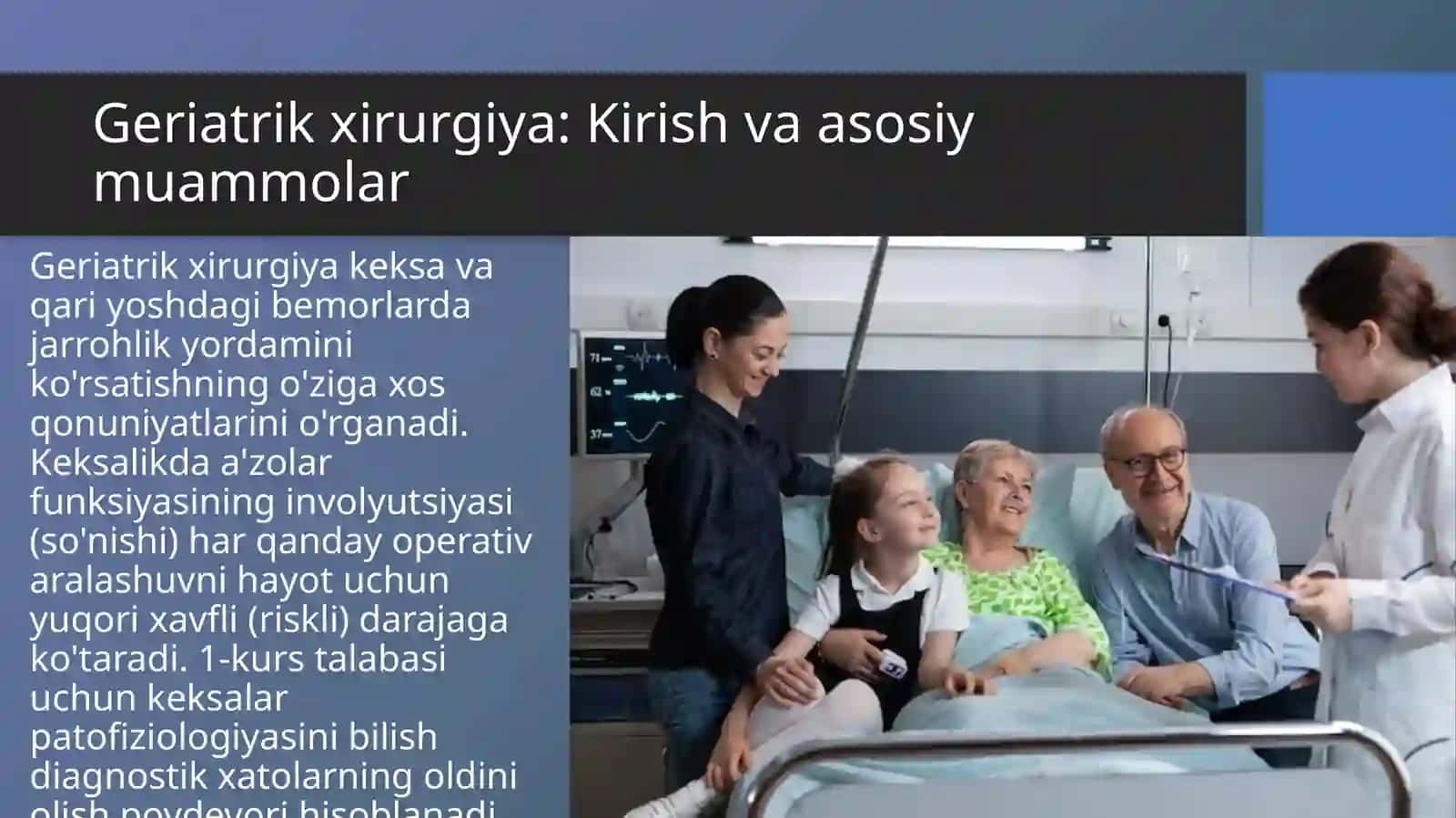 Tibbiyotka sbigakirish 2