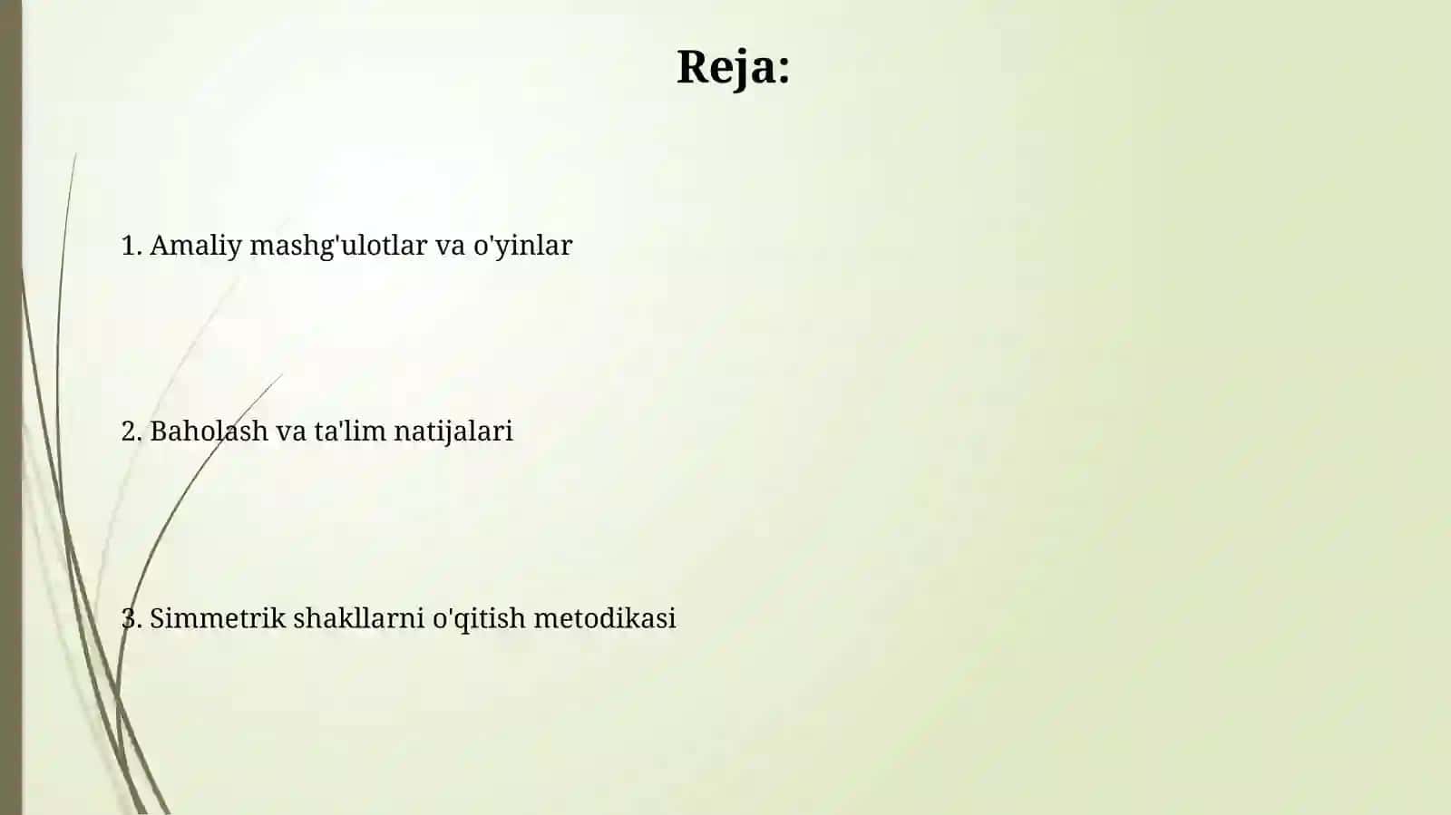 Boshlang'ich sinflarda simmetrik shakllarni o'qitish metodikasi 2