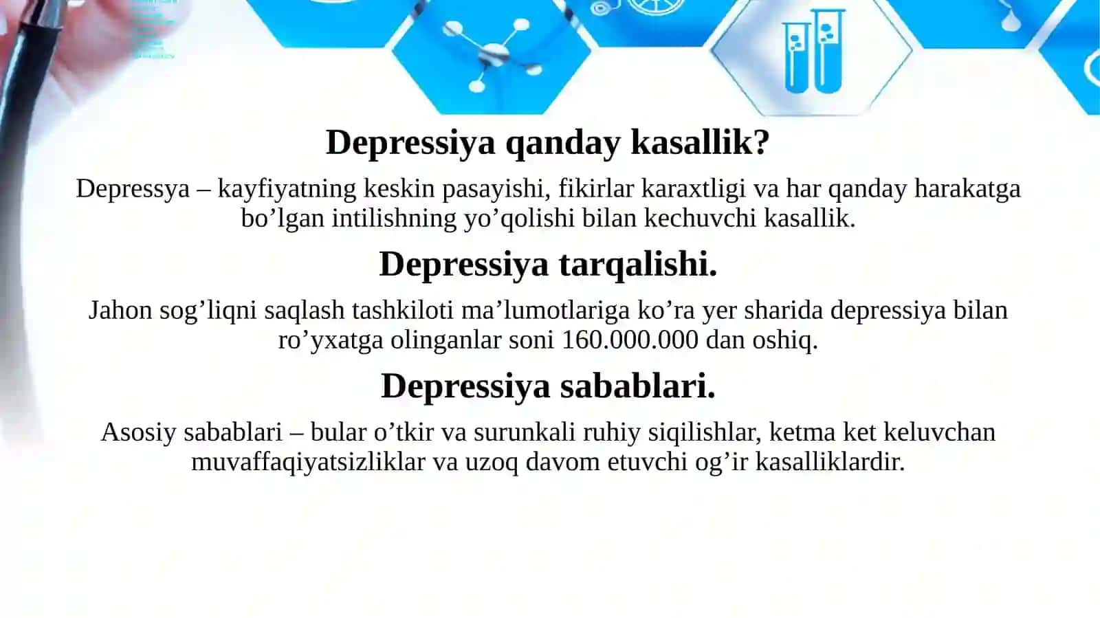 Depressiyaga qarshi dorivorlar 2