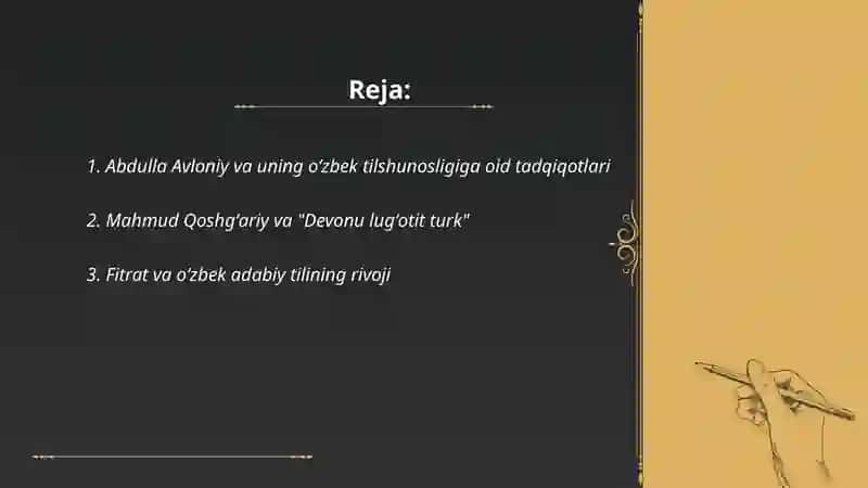 Oʻzbek morfologiyasi rivojiga hisa qoʻshgan olimlar hamda ular olib borgan tadqiqotlarning qisqacha tavsifi 2
