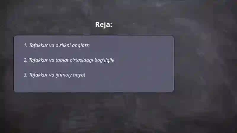 Tafakkur 2