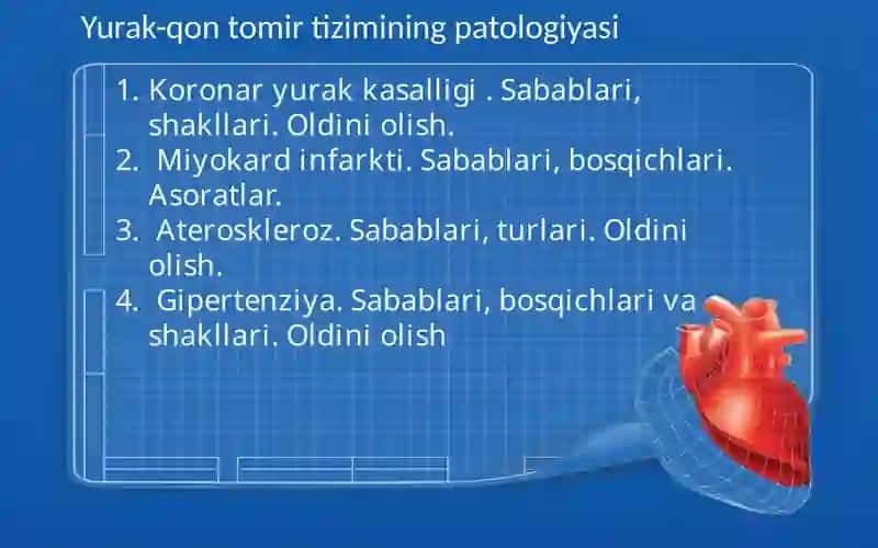 Yurak-qon tomir tizimining patologiyasi 2