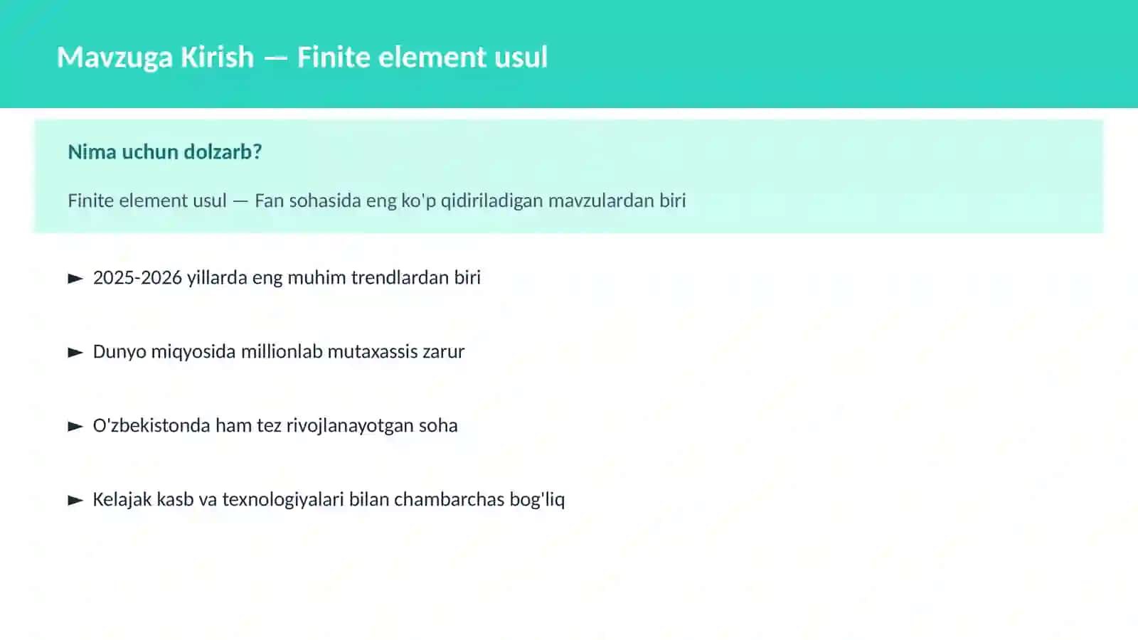 Finite element usul 2