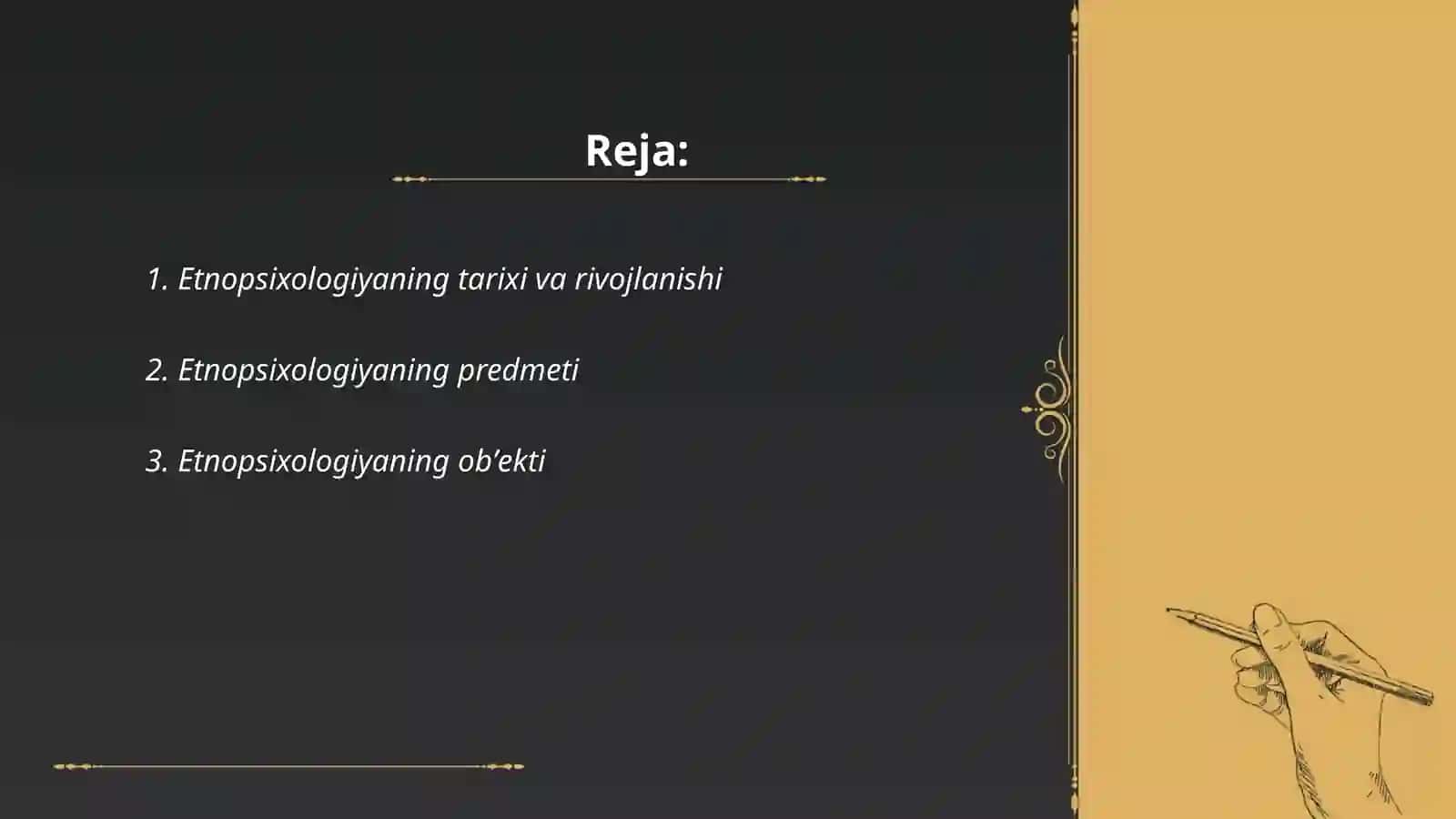 Etnopsixologiya fanining predmeti va vazifalari 2