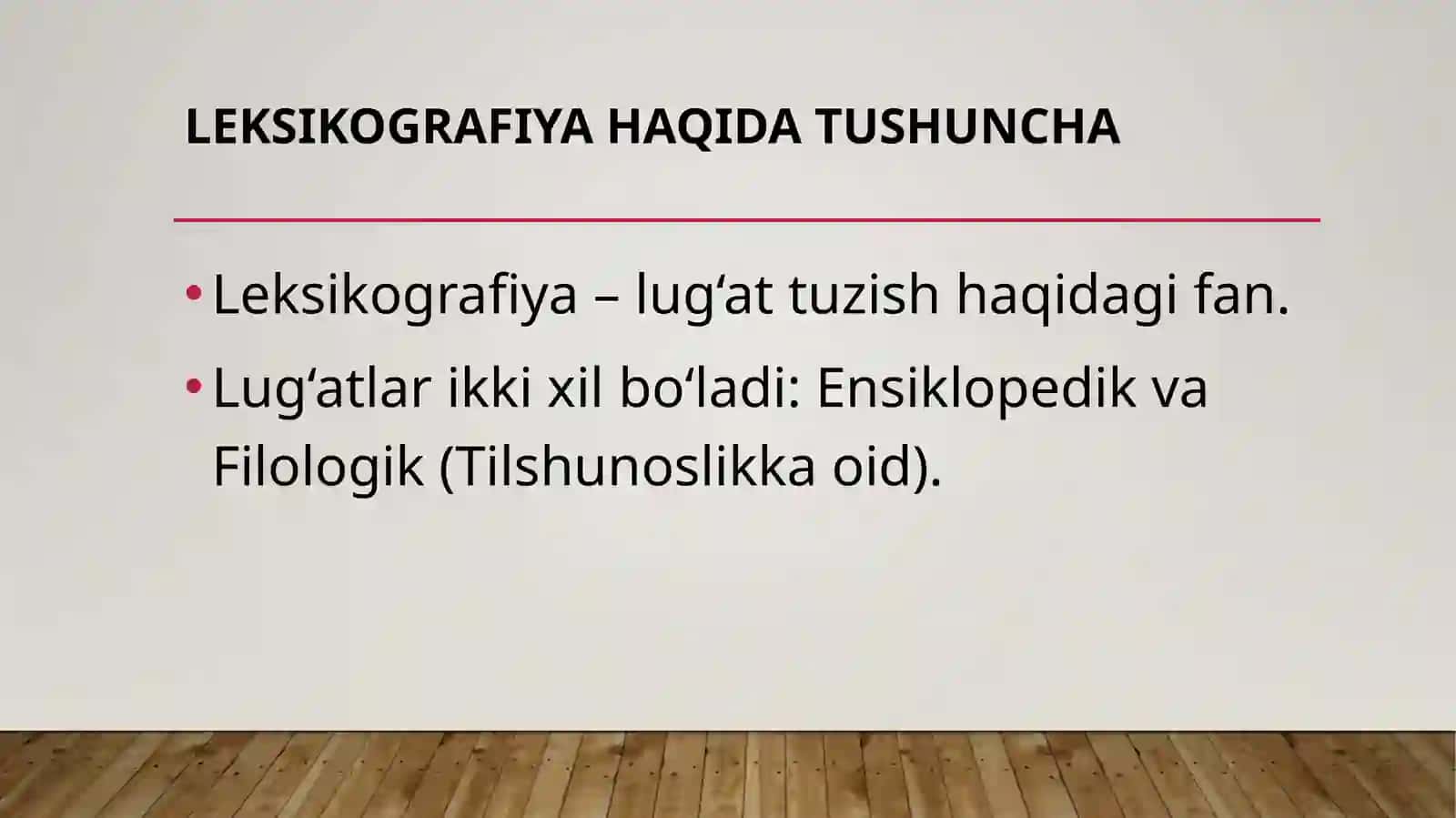 O‘QUV LUG‘ATCHILIGI 2