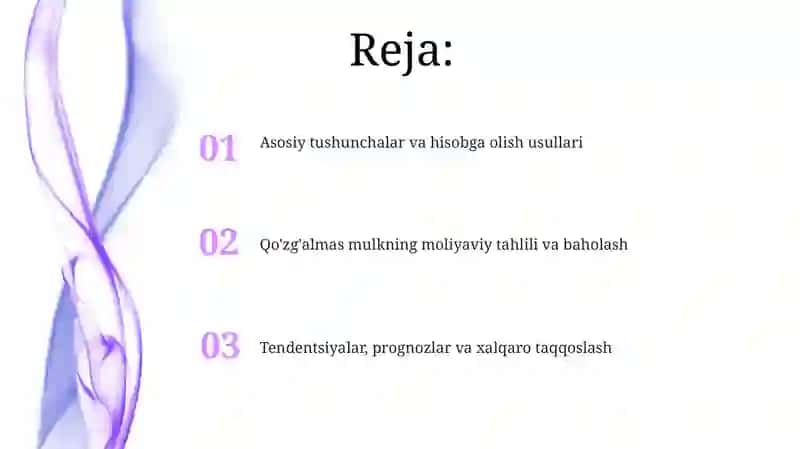 Asosiy fondlar statistikasi 2