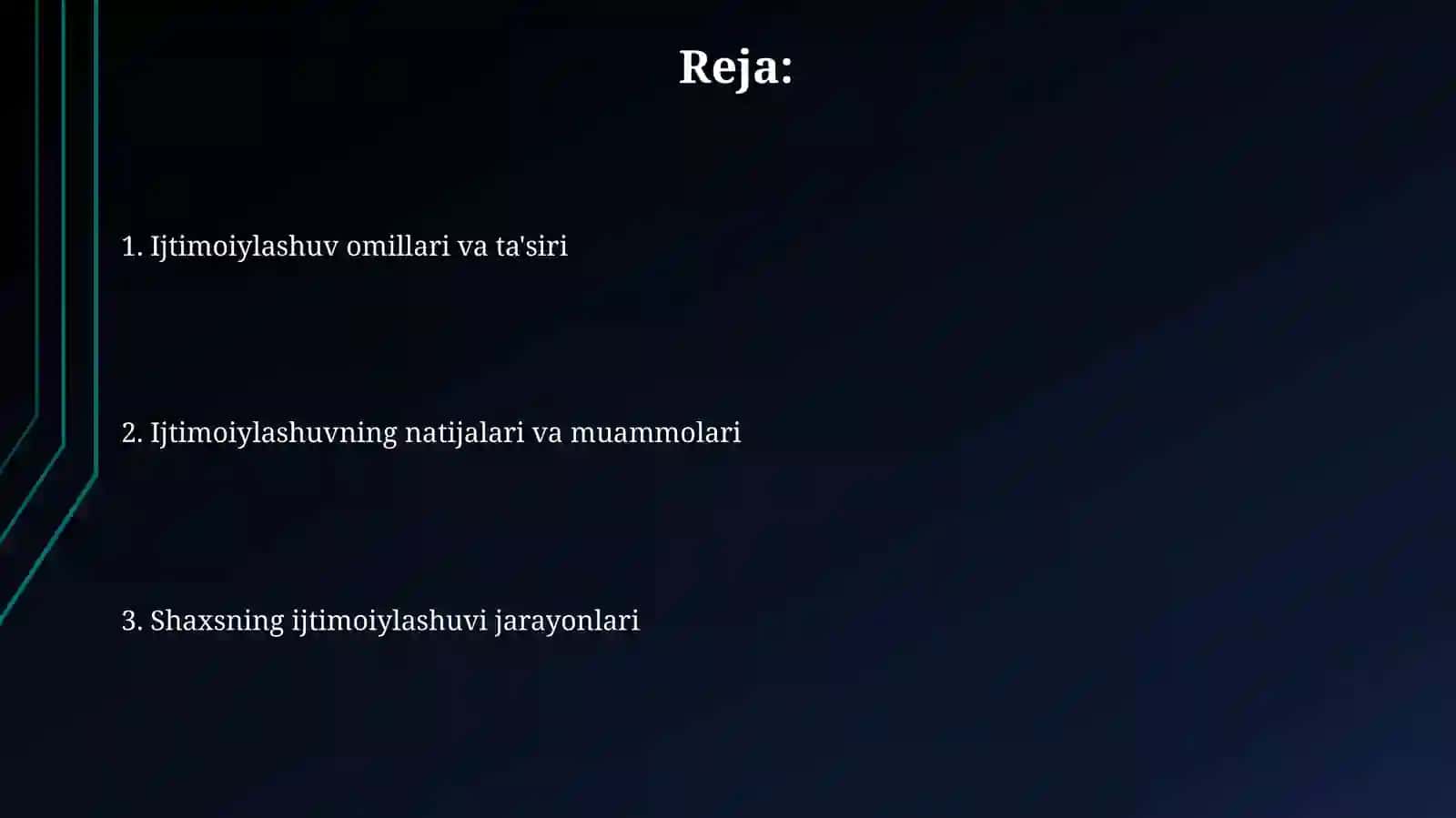 Shaxs ijtimoylashuvi 2
