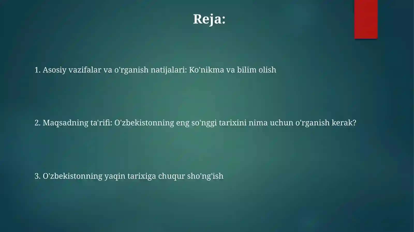 O'zbekistonning eng yaxshi tarixi 2