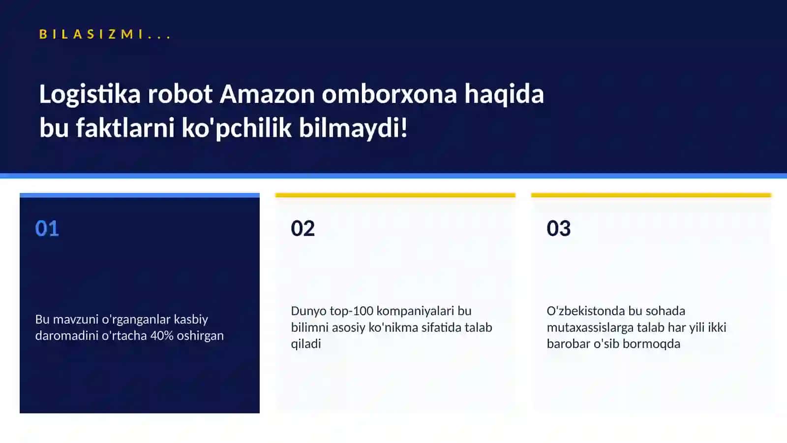 Logistika robot Amazon omborxona 2