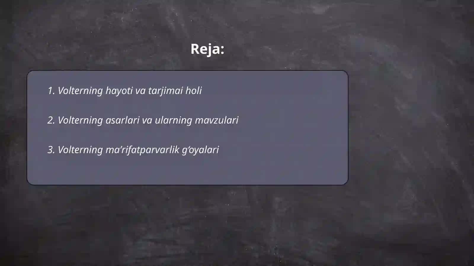 Volter ijodi 2
