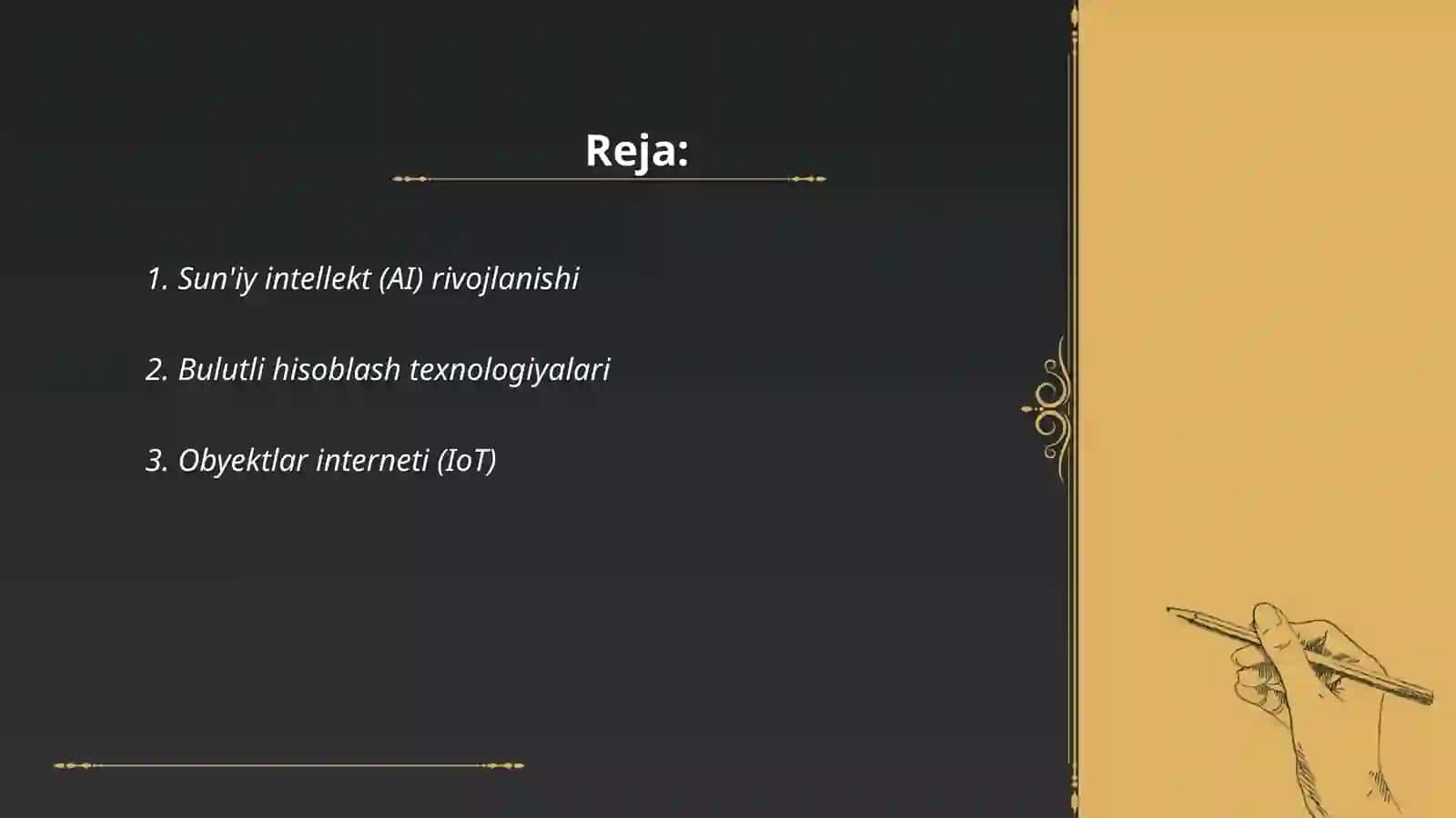 Sun'iy intellekt (AI) rivojlanishi 2